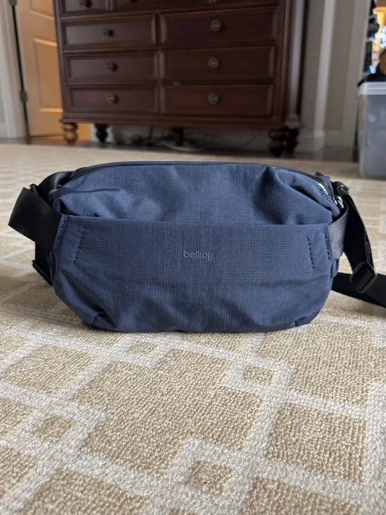 Bellroy Sling Crossbody Bag Navy Everyday Casual Travel Minimalist EDC OS - Picture 13 of 15